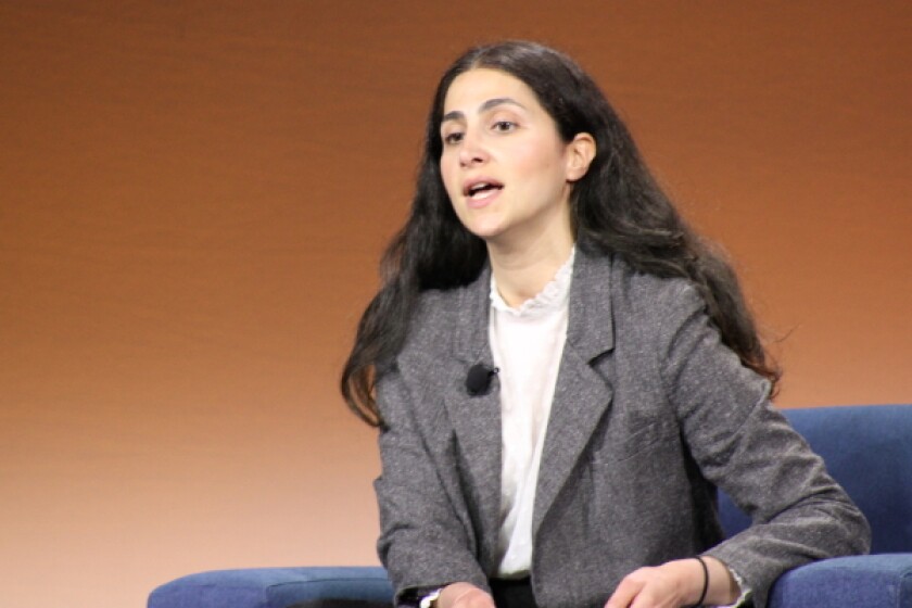 Kimiya Shams at Devialet speaking at INTA's 2022 Annual Meeting