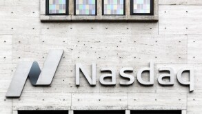 Copenhagen, Denmark, October 21, 2018: Building of Nasdaq stock exchange in Copenhagen, Denmark