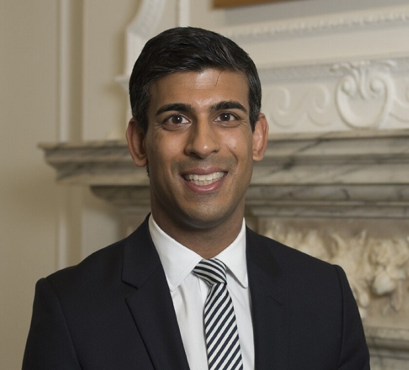Rishi Sunak, appointed Chancellor of the Exchequer on February 13 2020
