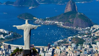 Aerial view of Rio de Janeiro