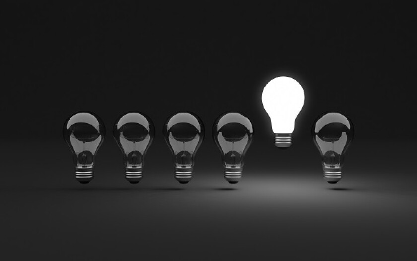 Six light bulbs