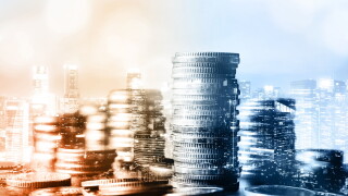 Finance and money technology background concept of business prosperity and asset
