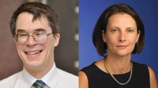 John Dixon, Bill Dodwell, Jane McCormick and Kevin Nicholson