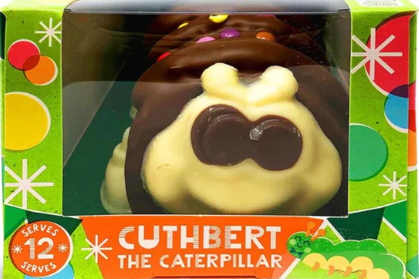 Cuthbert the Caterpillar, Aldi's alleged copy of Marks & Spencer's Colin the Caterpillar