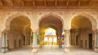 Amer Fort in Rajasthan, India