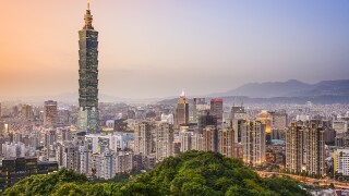 Taipei, Taiwan City Skyline