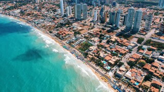 Ponta Negra Beach in Natal, Brazil