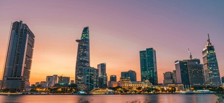 Ho Chi Minh City skyline