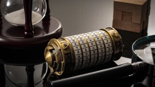 Escape the room or escape game, is a physical game where players are locked in a room and a required to examine clues and solve a puzzles. The word “Xcape” is the password for this cryptex riddle