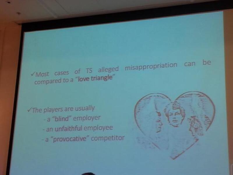 Trade secrets love triangle