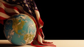 world planet earth North America USA. elements of this image fur