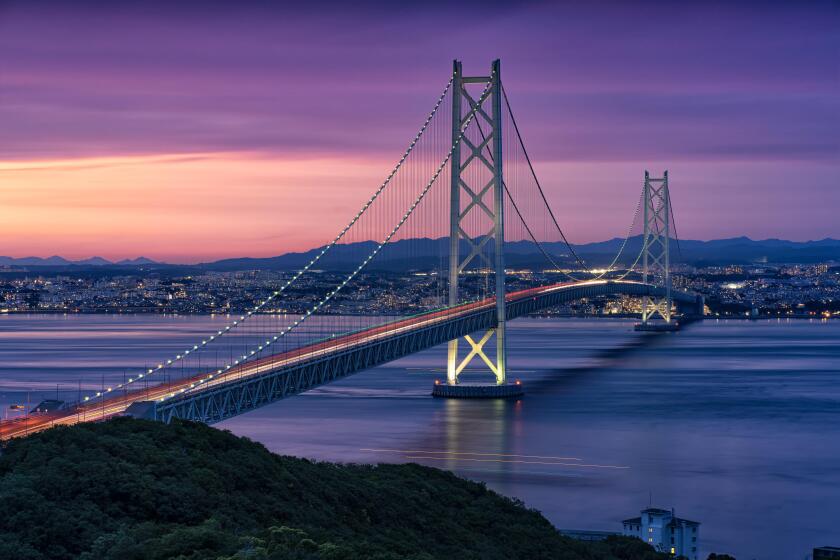 The Akashi Kaikyo Bridge