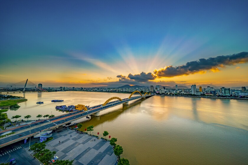 Dragon Bridge in Vietnam