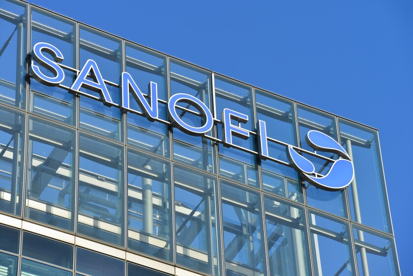 Berlin / Germany - September 22, 2019: Sanofi Germany - Berlin b