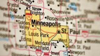 Map of Minneapolis, Minnesota