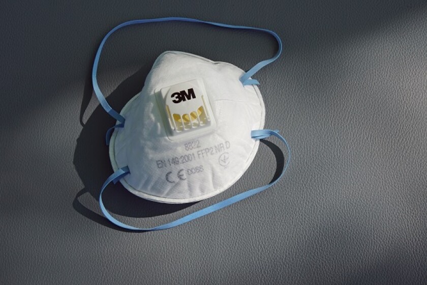 FFP2 Maske mit Ventil von 3M