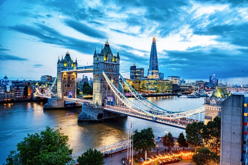 Tower Bridge In London
