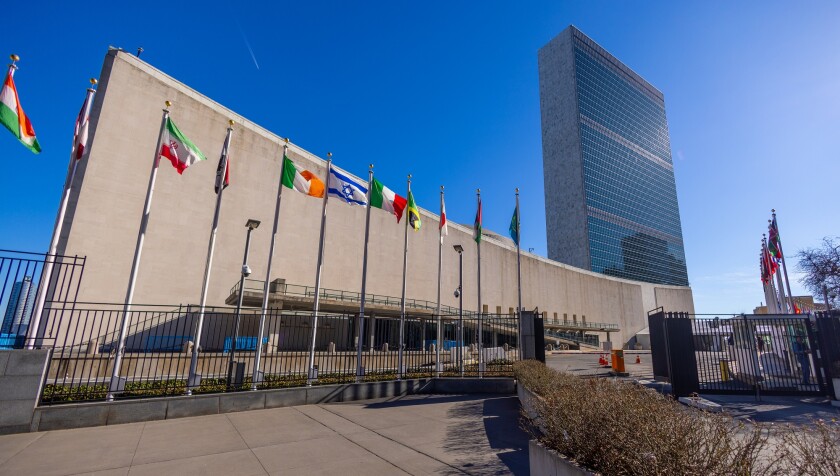 United Nations headquarter in New York - travel photography