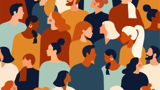 pattern with people
