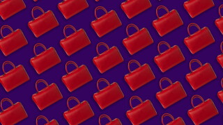 Fashionable background with a texture of women's accessories