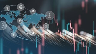 Currency Exchane, money transfer concept, economy and financial background