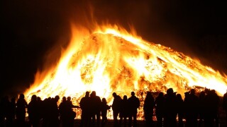 Watching the Bonfire