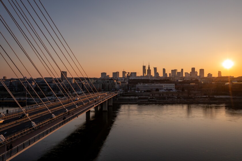 Warsaw river