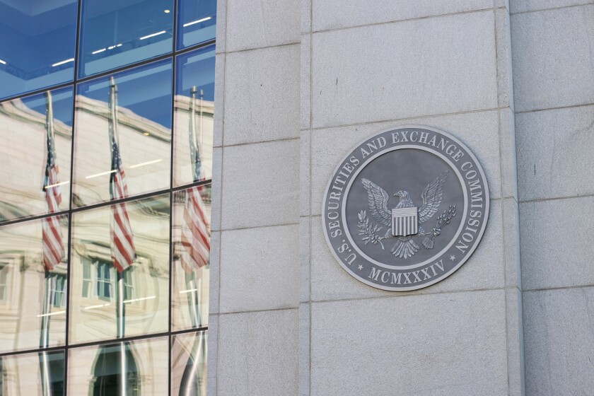 Washington, DC, USA - June 25, 2022: The logo of the U.S. Securi