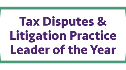 ITR Americas Awards Tax Disputes & Litigation Practice Leader of the Year.png