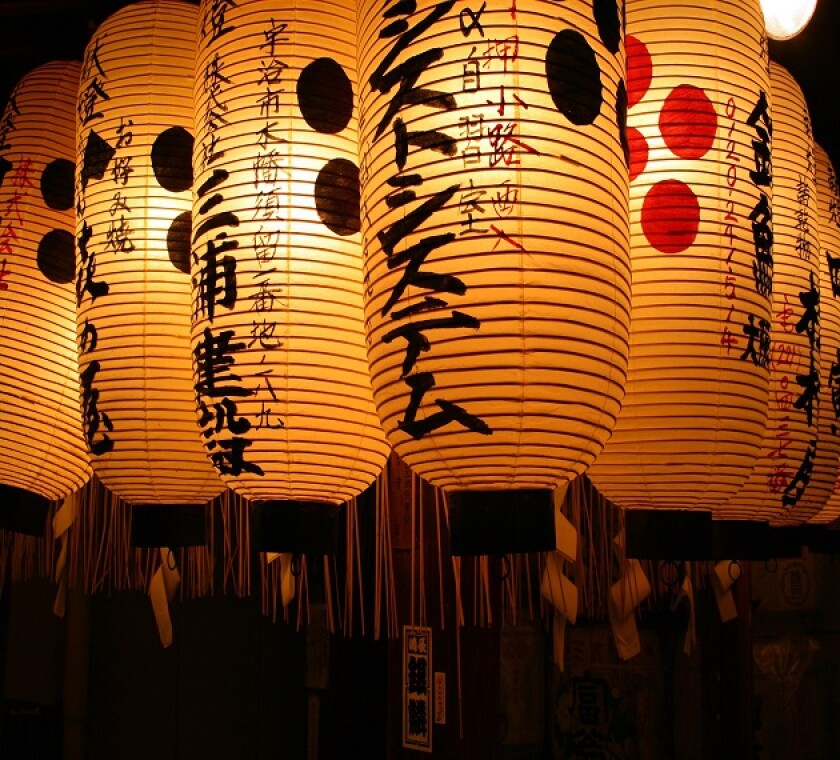 Japanese lanterns