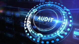 Business, Technology, Internet and network concept. Audit business and finance concept. 3d illustration