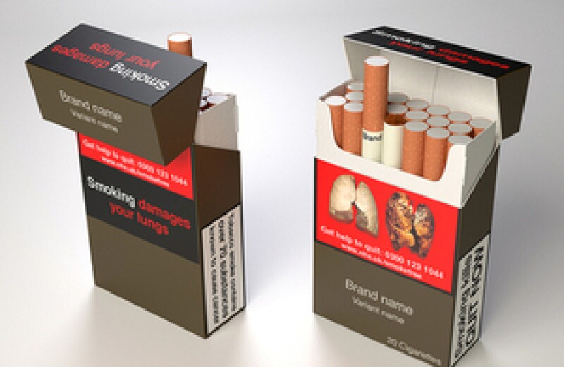 Plain packs