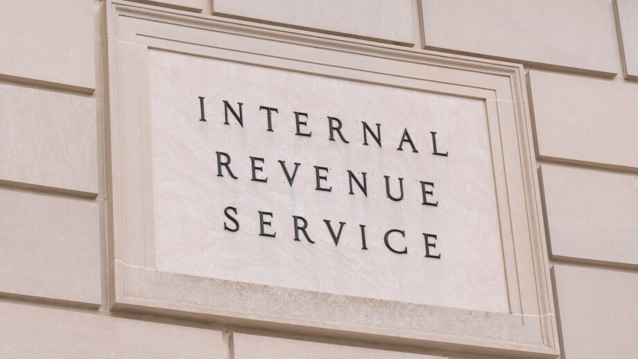 Internal Revenue Serice Sign