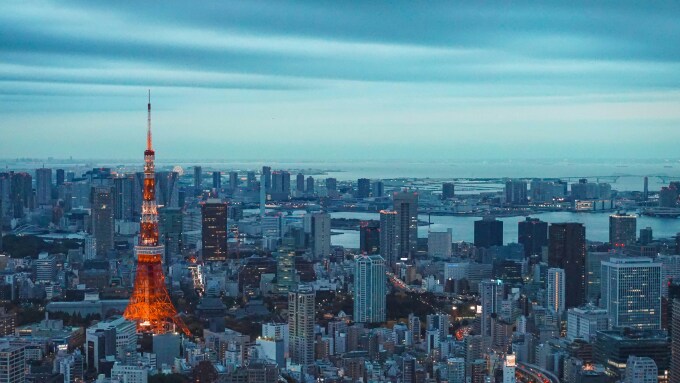 Tokyo skyline