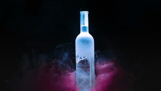 Belvedere vodka bottle