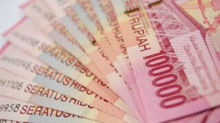 Indonesian rupiah notes