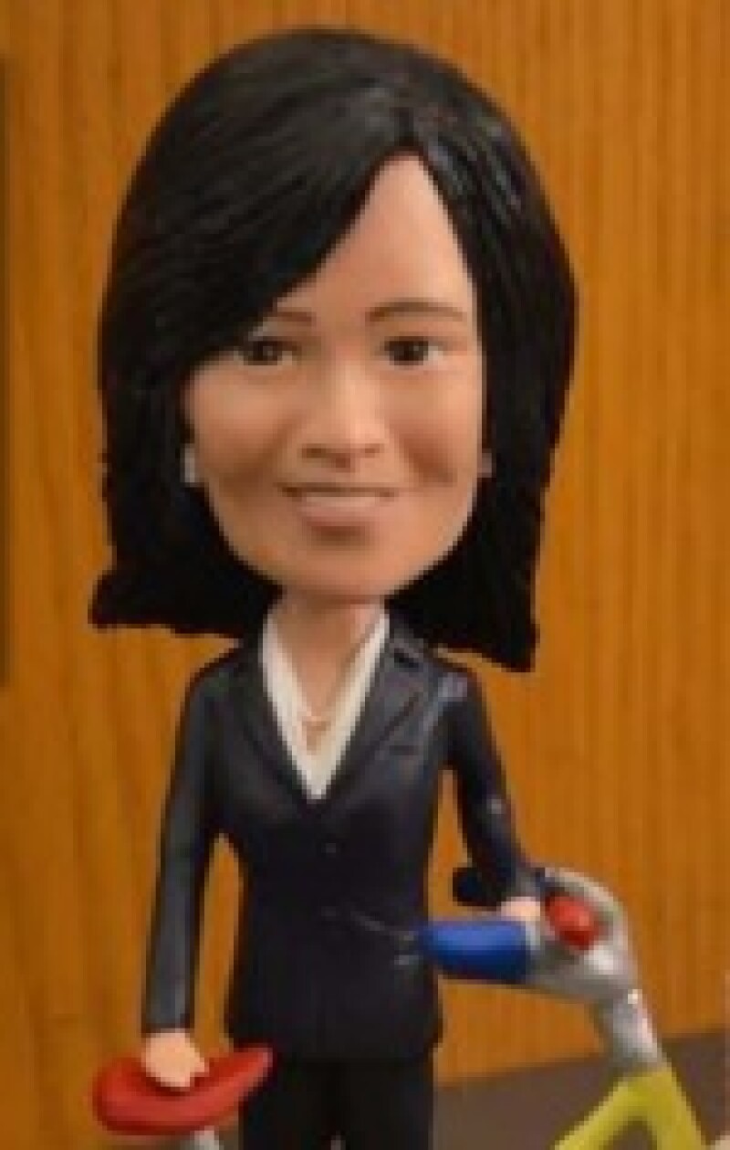michelle lee bobblehead