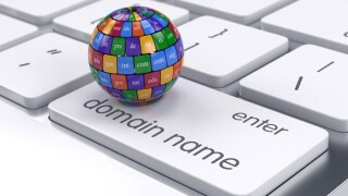 Color cubes in the sphere shape domain names