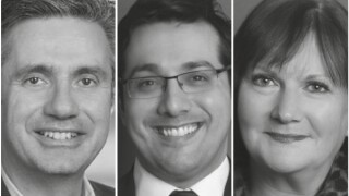 L to R: Henry Hadad, James Baillieu, Sally Shorthose