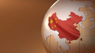 China globe