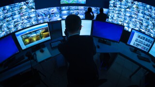 Wall of monitors