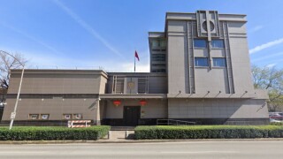 The Chinese consulate in Houston, Texas, which is being shut down. Credit: Google Maps