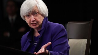 Federal Reserve Chair Janet Yellen Holds Press Conference On Interest Rates
