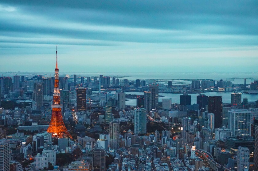 Tokyo skyline