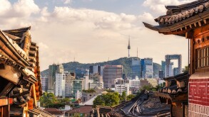 Bukchon Hanok Village, Seoul, Korea