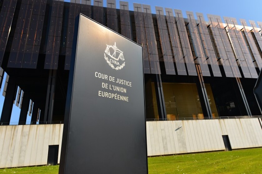 Luxembourg / Luxembourg - Oktober 3, 2014: The European Court of