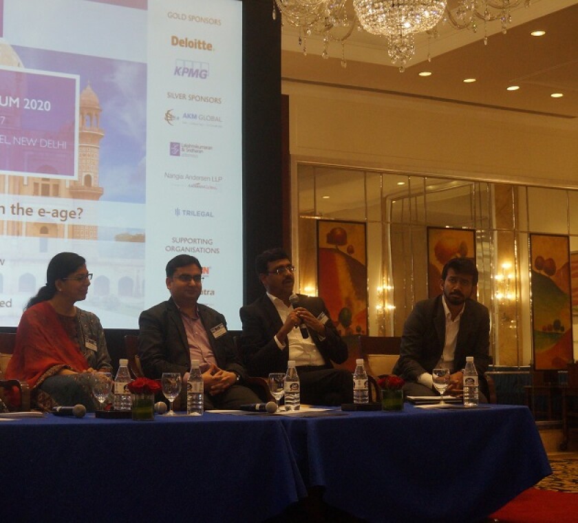 Tax executives discuss the future of India GST a the India Tax Forum