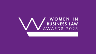 Women in Business Law Awards 2023 logo