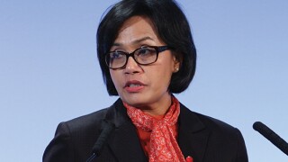 Sri Mulyani Indrawati, minister of finance, Indonesia