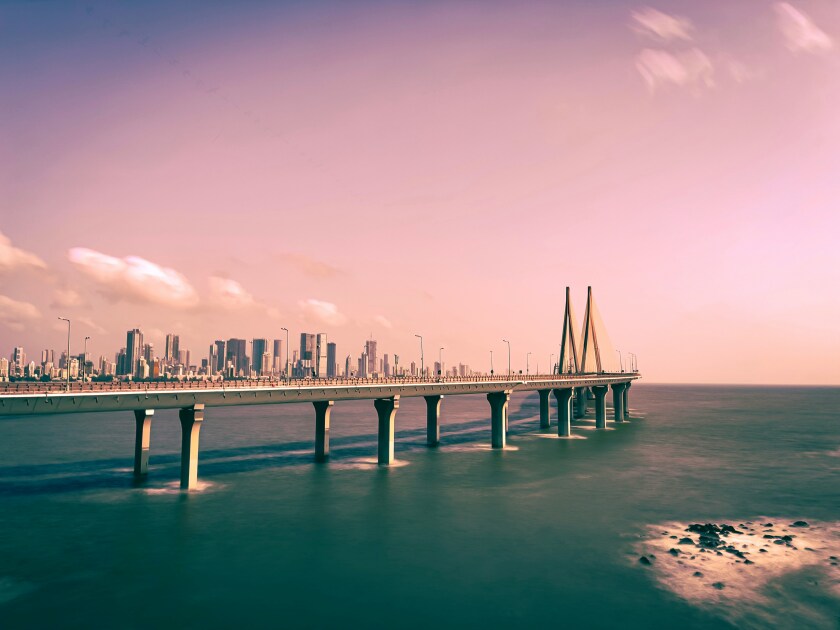 Bandra–Worli Sea Link Bridge in Mumbai